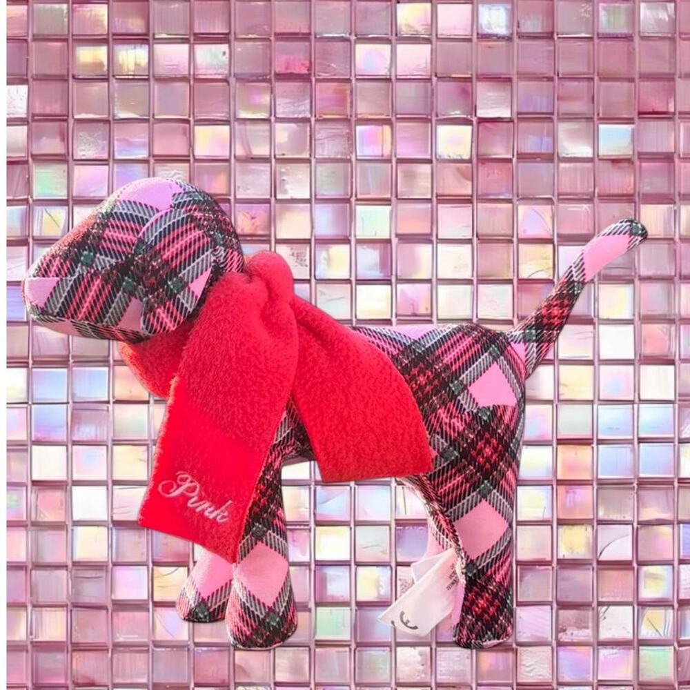 Nwot pink victorias secret plaid
